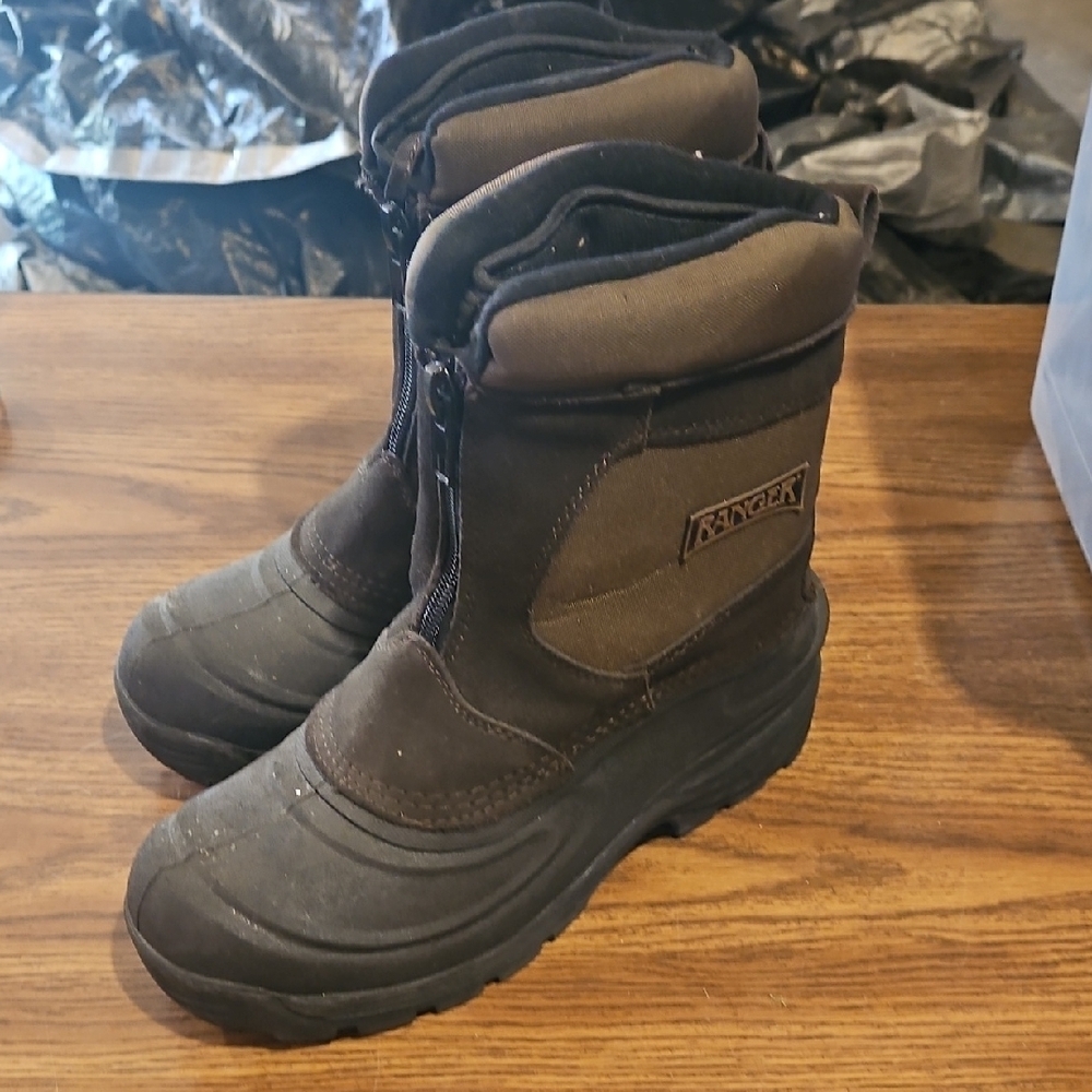 Ranger Men's Brown and Black Boots